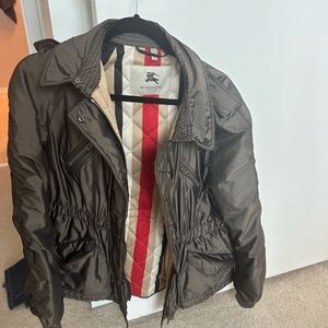 Burberry coat - brown US size 12, barely worn!